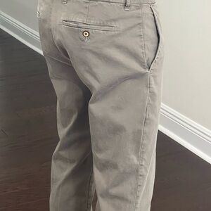 Tommy Bahama Boracay Flat Front Chino Pants Color: bison Gently worn